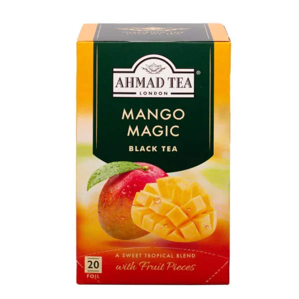 AHMAD TEA MANGO MAGIC BLACK TEA 40g