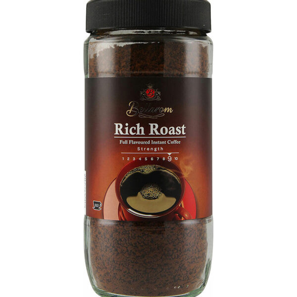 BELLAROM  RICH ROAST FULL FLAVOURED INSTANT COFFEE STRENGTH 200g