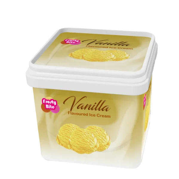 FROSTY BITE VANILLA FLAVOURED ICE-CREAM 550ml 6x