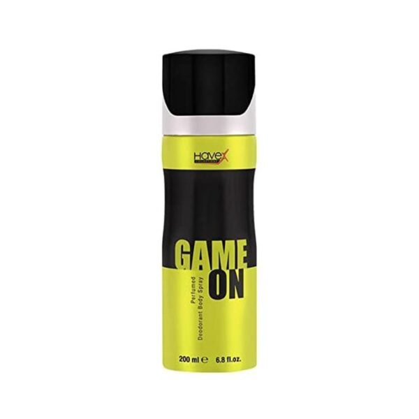 HAVEX COLLECTIONS GAME ON PERFUMED DEODORANT BODY SPRAY 200ML