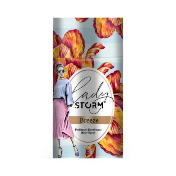 LADY STORM BREEZE BODY SPRAY 250ML