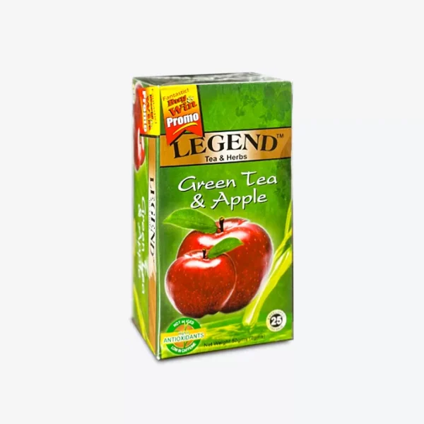 LEGEND GREEN TEA & APPLE 50gms