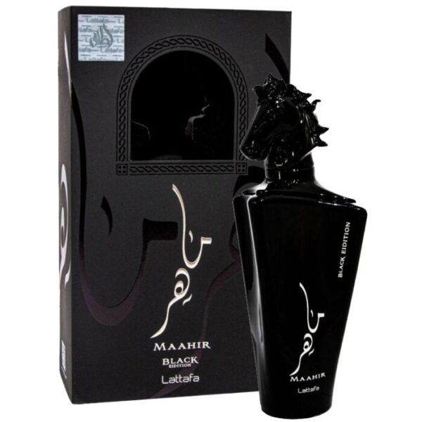 MAAHIR BLACK EDITION LATTAFA EAU DE PARFUM 100ML