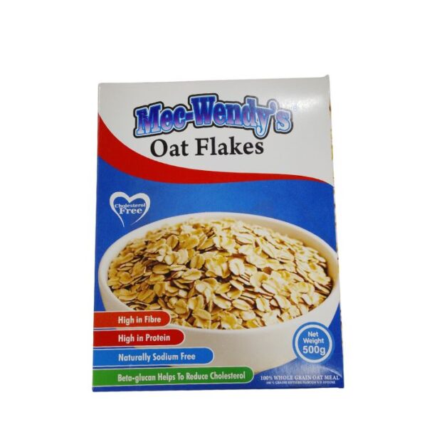 MEC-WENDY'S OAT FLAKES (CHOLESTEROL FREE) 500g