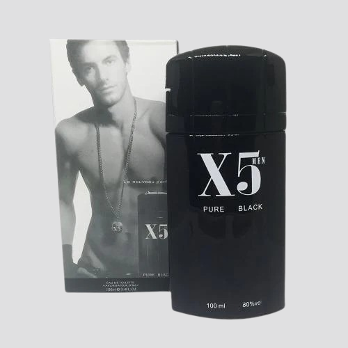 NEW X5 MEN PURE BLACK 100ml