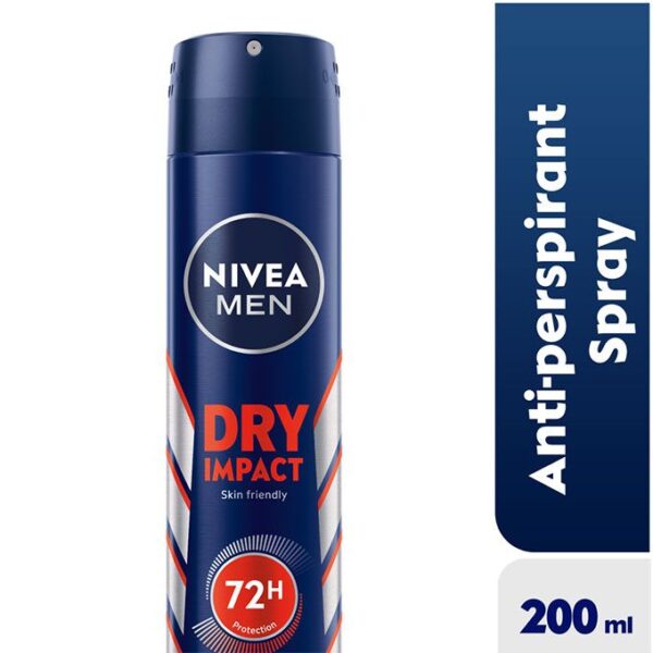 NIVEA MEN DRY IMPACT 72H ANTI-PERSPIRANT 200ML