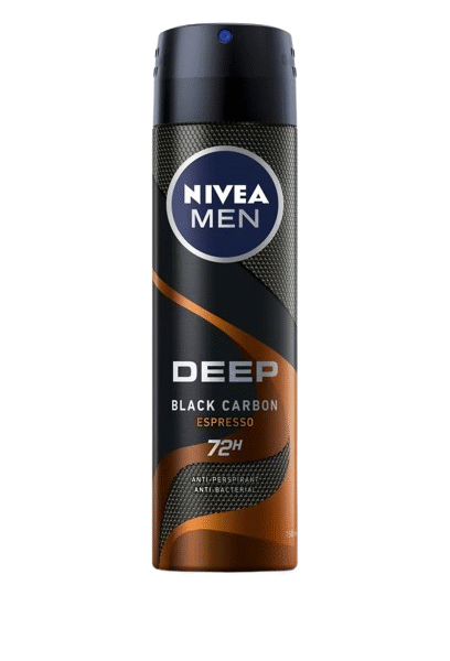 NIVEA MEN DEEP BLACK CARBON ESPRESSO 72H 200ML