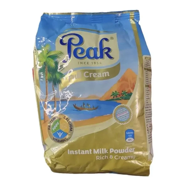 PEAK FULL CREAM INSTANT MILK POWDER 350g REFILL