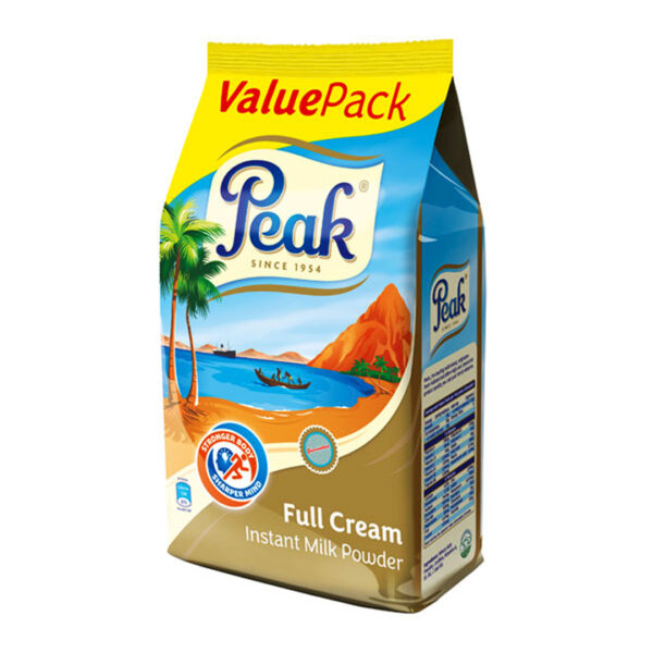 PEAK FULL CREAM INSTANT MILK POWDER 800g REFILL