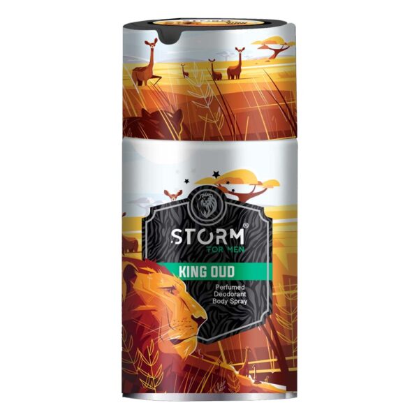 STORM FOR MEN KING OUD BODY SPRAY 250ML