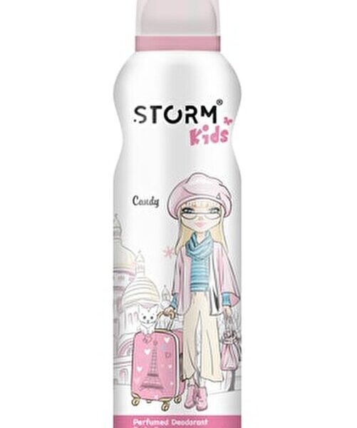 STORM KIDS CANDY PERFUMMED DEODORANT BODY SPRAY 150ML