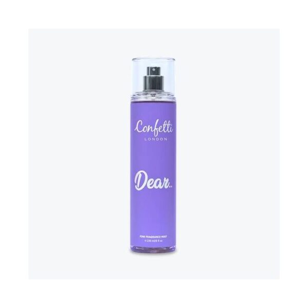 CONFETTI LONDON DEAR FINE FRAGRANCE MIST 236ML