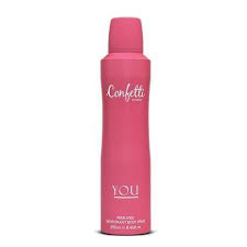 CONFETTI LONDON YOU PERFUMED DEODORANT BODY SPRAY 250ML