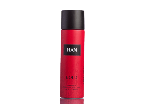 HAN BOLD PERFUMED DEODORANT BODY SPRAY 250ml