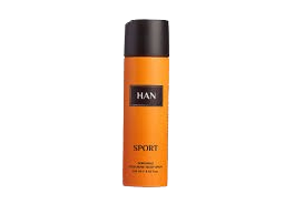 HAN SPORT PERFUMED DEODORANT BODY SPRAY 250ml