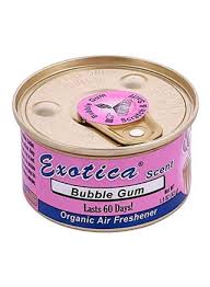 EXOTICA SCENT BUBBLE GUM ORGANIC AIR-FRESHNER